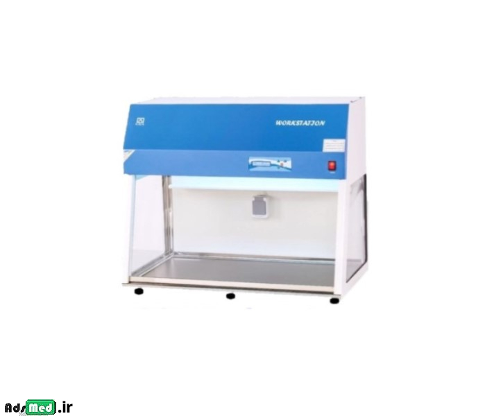 Workstation (اتاقک PCR) با درب دستی