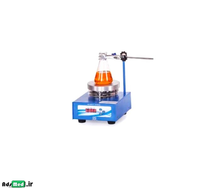 همزن مغناطیسی با هات پلیت