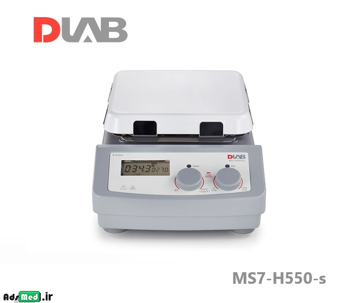 هات پلیت مگنتیک استیرر مدل DLAB-MS7-H550-s