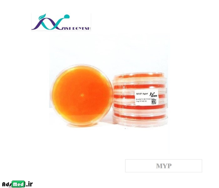 محیط کشت MYP 6cm زیست رویش