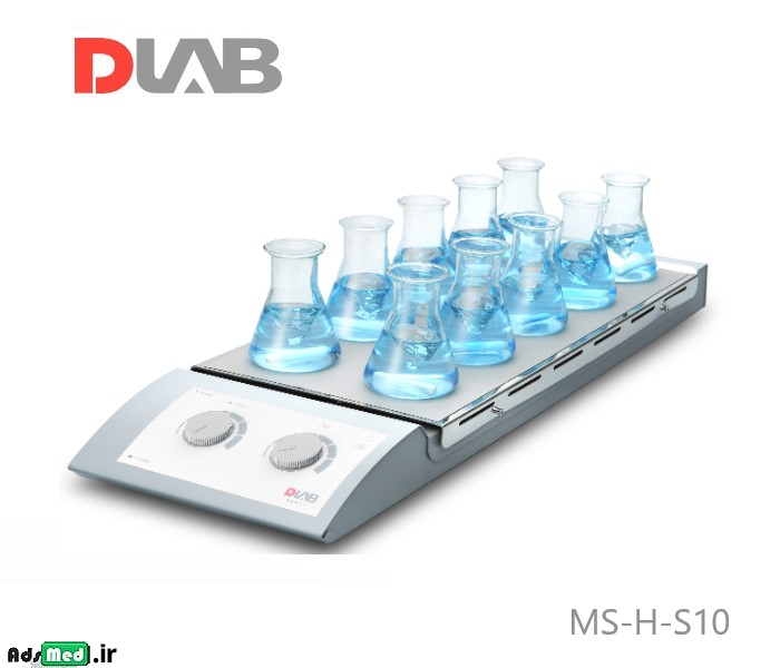 هات پلیت مگنتیک استیرر مدل DLAB-MS-H-S10