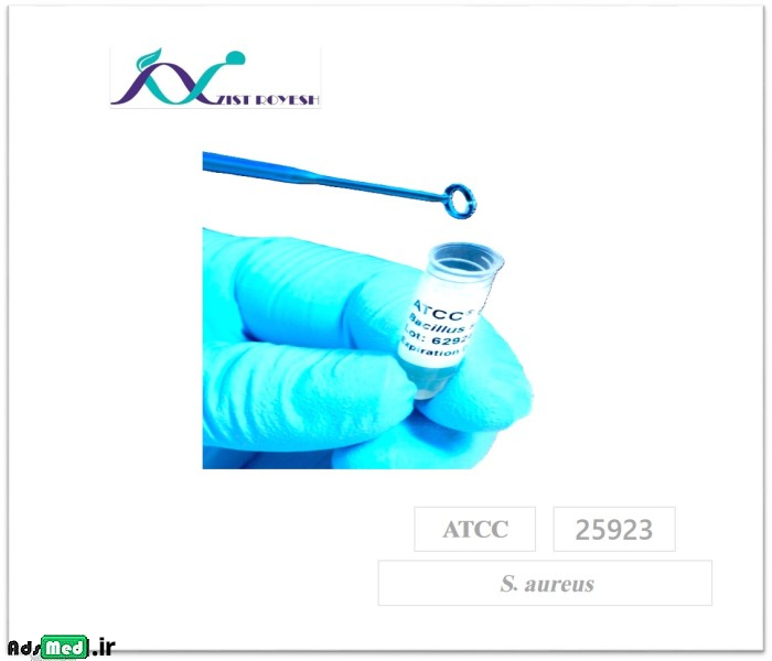 سوش باکتری استافیلوکوک اورئوس ATCC 25923 S. aureus + محیط غنی کننده TSB
