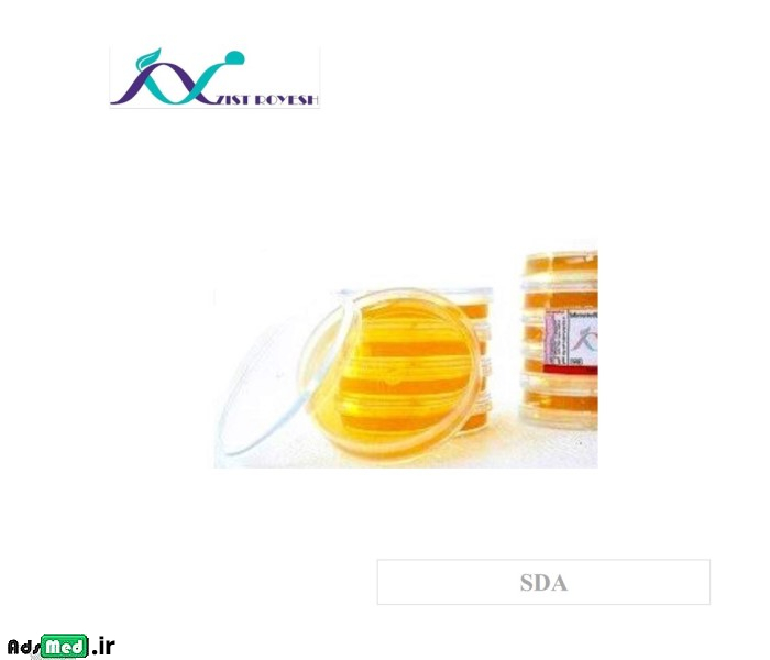 محیط کشت سابارو دکستروز آگار +سیکلو هگزامید و کلرامفنیکل زیست رویش